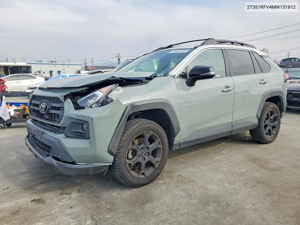 2T3S1RFV4MW151812 2021 Toyota Rav4