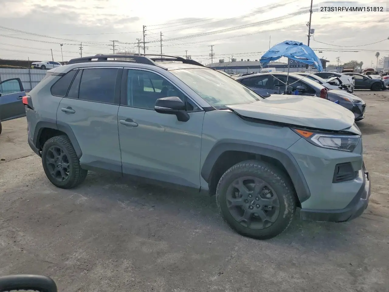 2T3S1RFV4MW151812 2021 Toyota Rav4