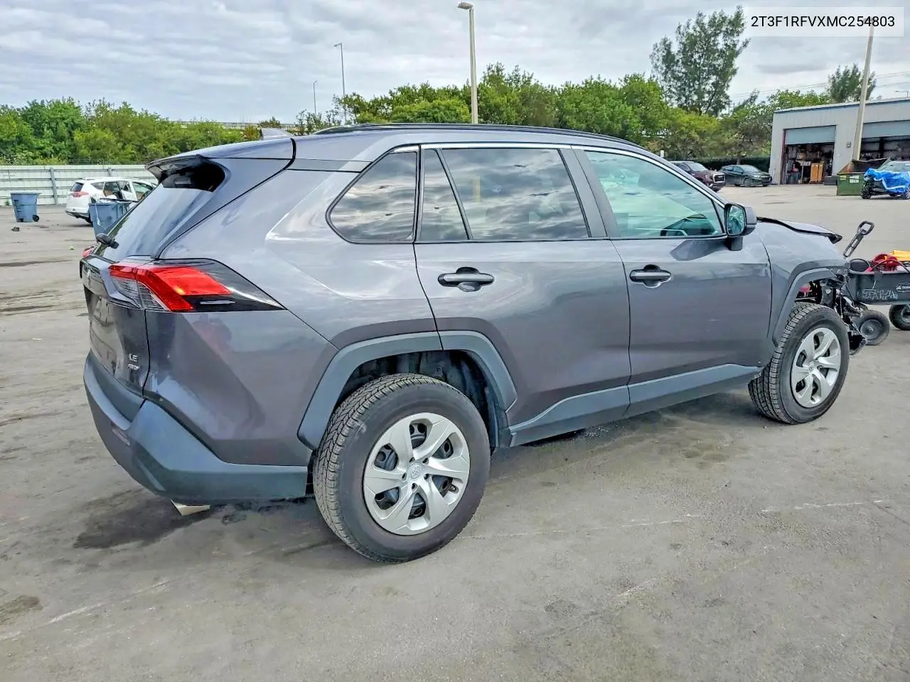 2T3F1RFVXMC254803 2021 Toyota Rav4 Le