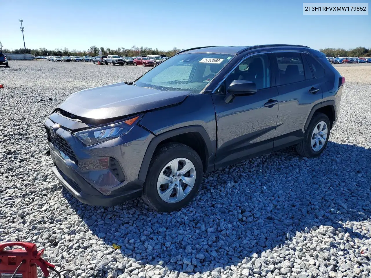 2T3H1RFVXMW179852 2021 Toyota Rav4 Le