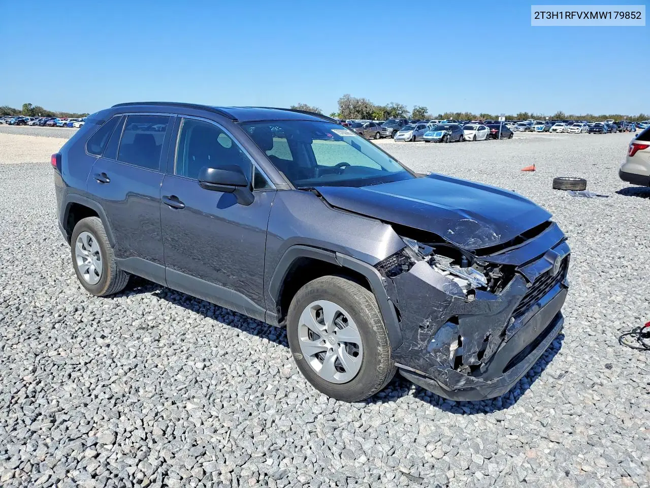 2T3H1RFVXMW179852 2021 Toyota Rav4 Le