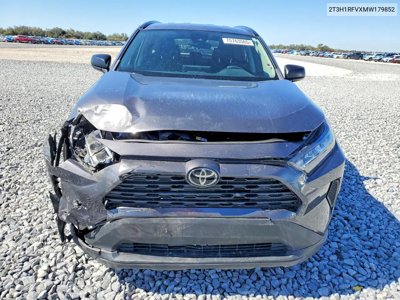 2T3H1RFVXMW179852 2021 Toyota Rav4 Le