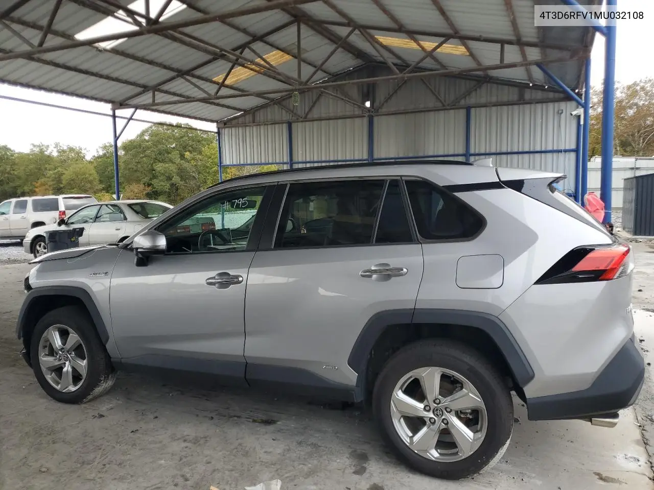 4T3D6RFV1MU032108 2021 Toyota Rav4 Limited