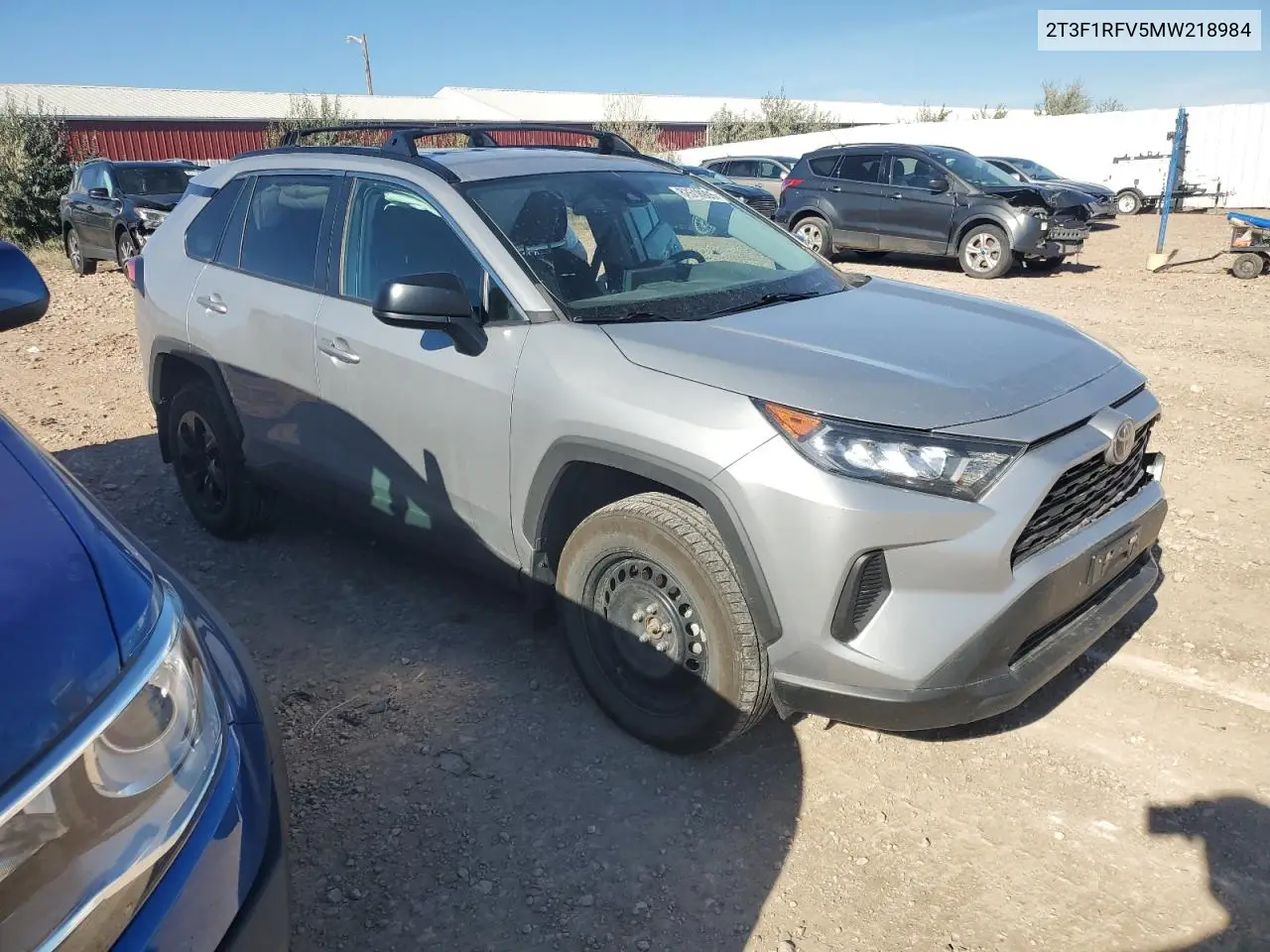 2T3F1RFV5MW218984 2021 Toyota Rav4 Le