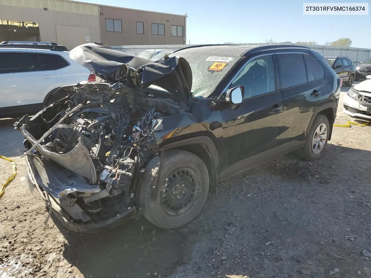 2T3G1RFV5MC166374 2021 Toyota Rav4 Le