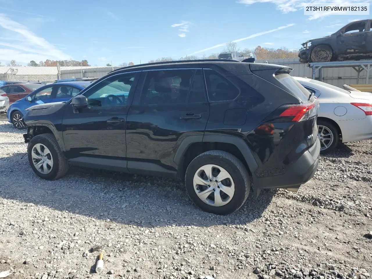 2T3H1RFV8MW182135 2021 Toyota Rav4 Le