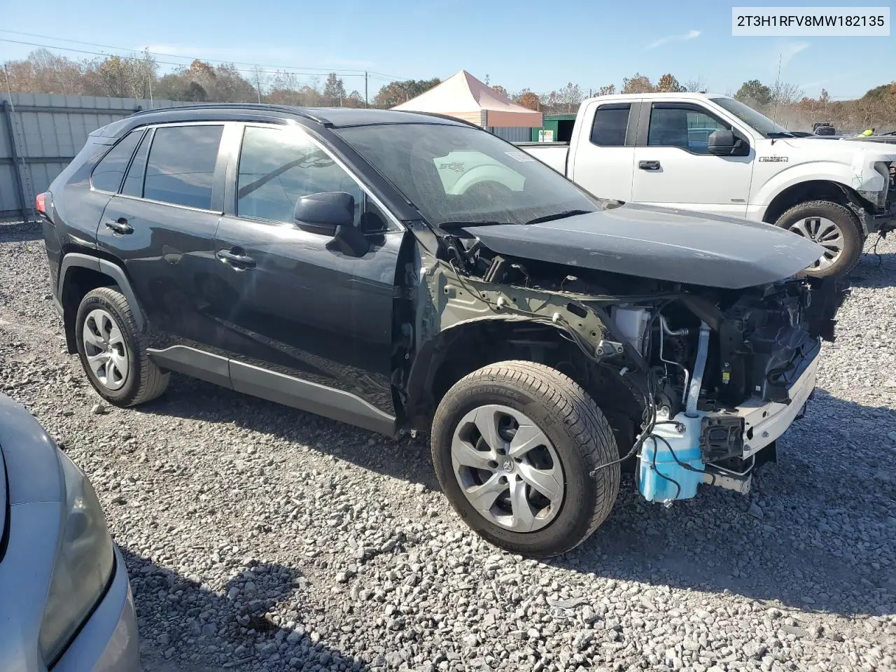 2T3H1RFV8MW182135 2021 Toyota Rav4 Le