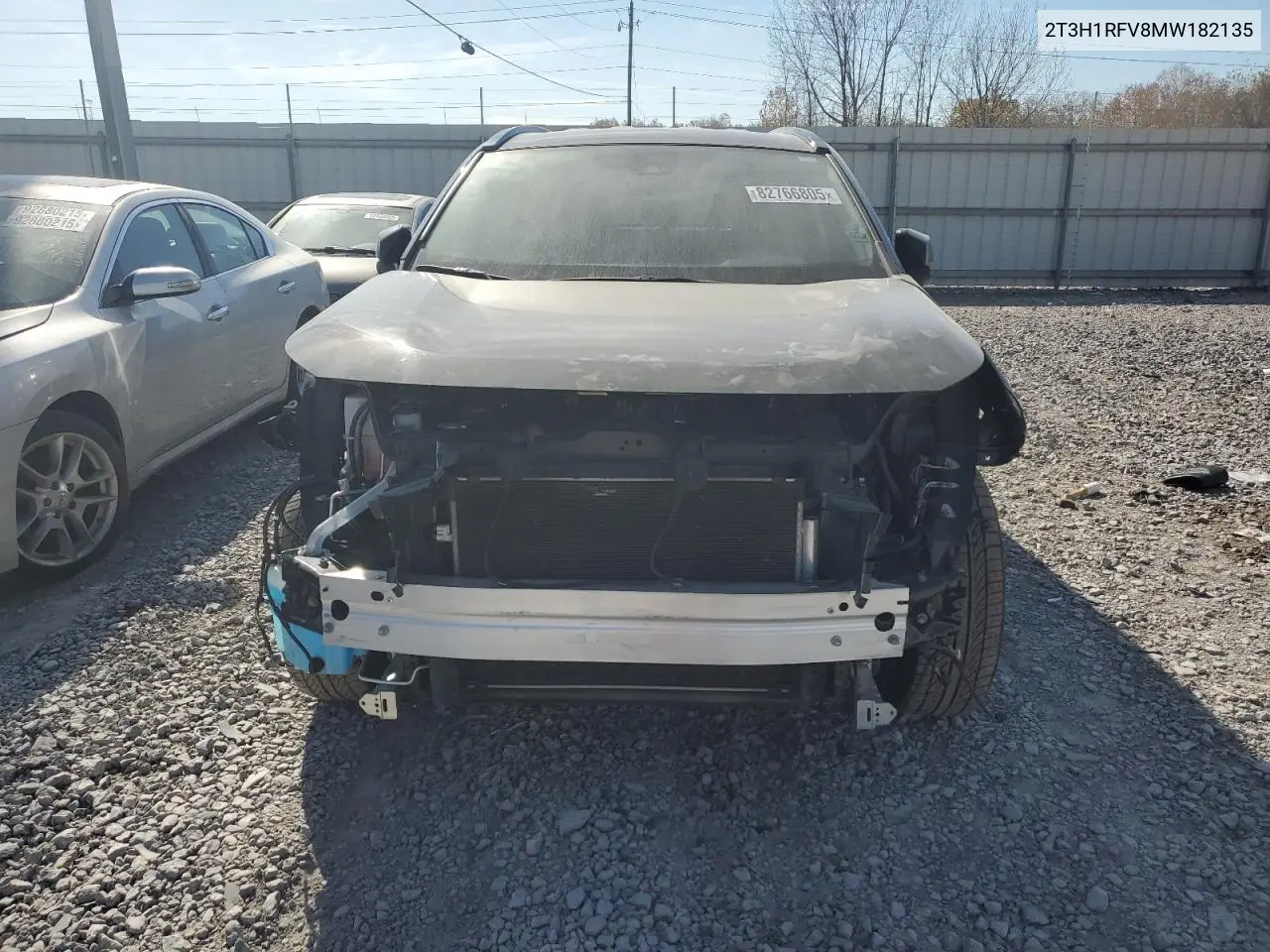 2T3H1RFV8MW182135 2021 Toyota Rav4 Le