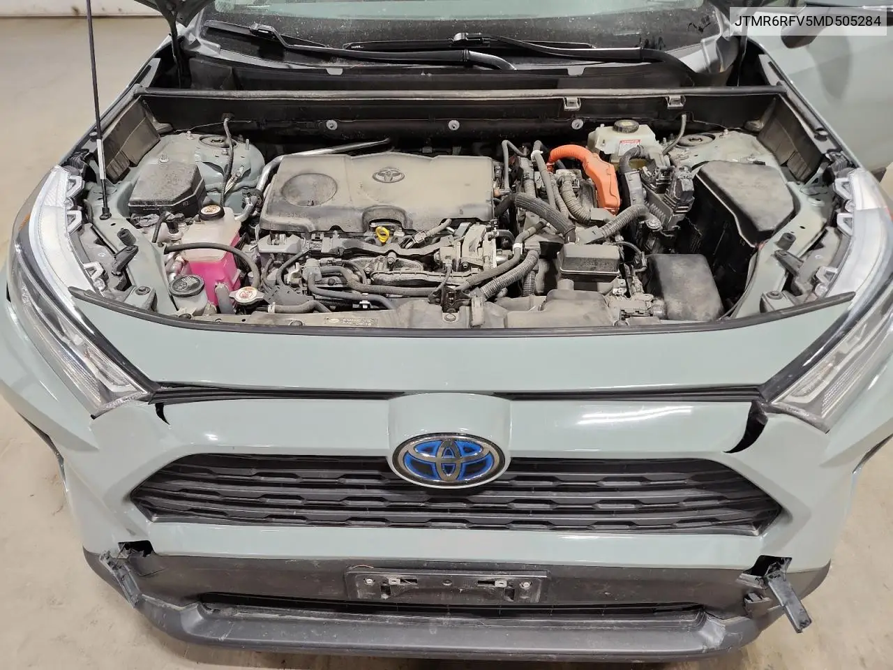 JTMR6RFV5MD505284 2021 Toyota Rav4 Xle