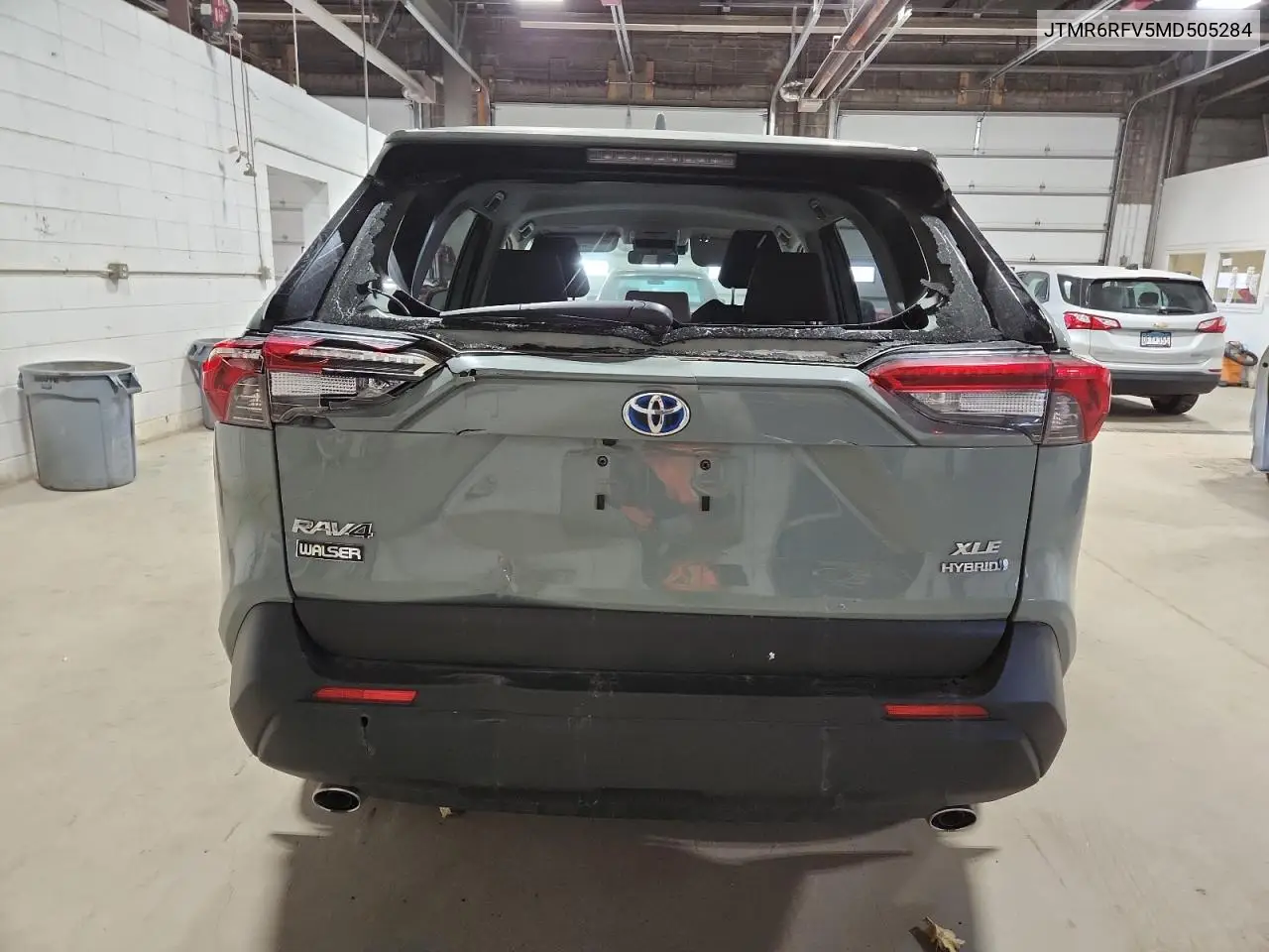 JTMR6RFV5MD505284 2021 Toyota Rav4 Xle