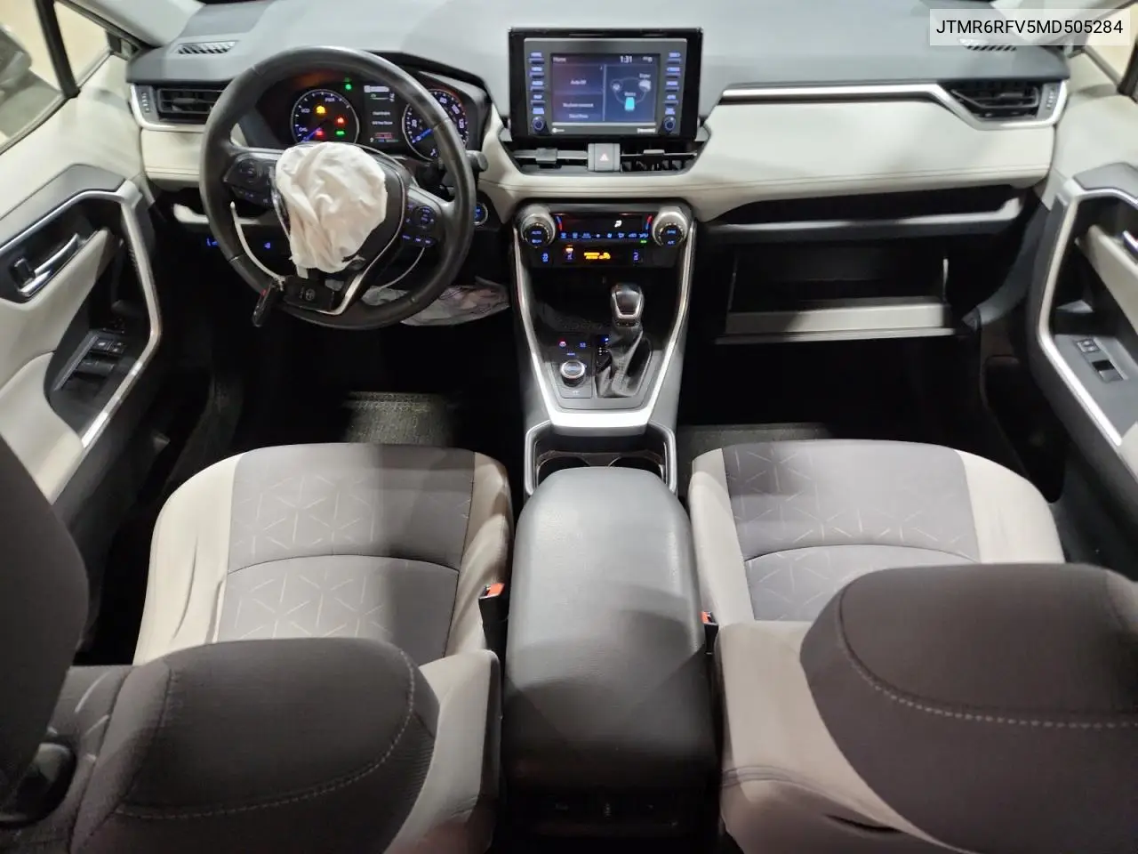 JTMR6RFV5MD505284 2021 Toyota Rav4 Xle