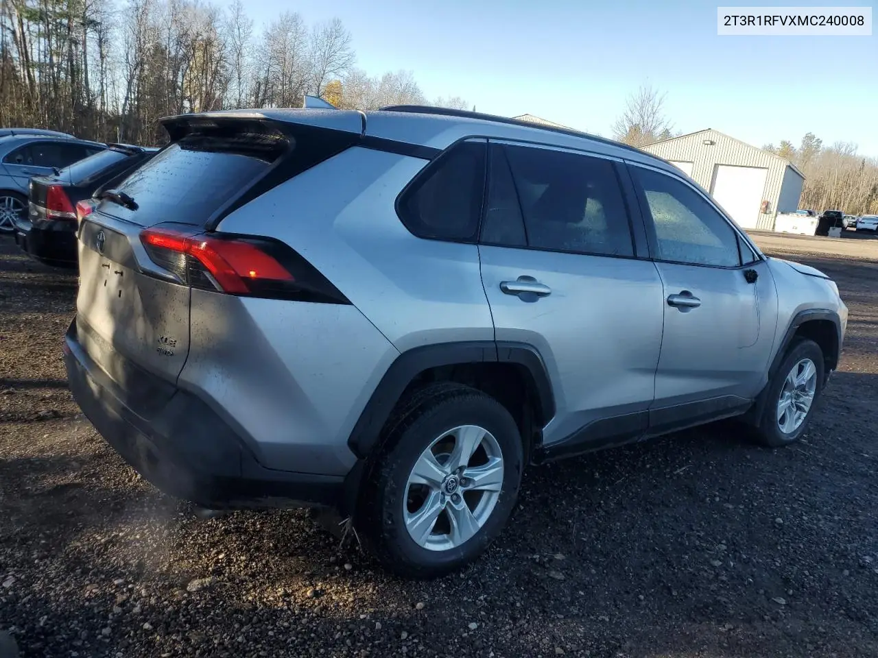 2T3R1RFVXMC240008 2021 Toyota Rav4 Xle