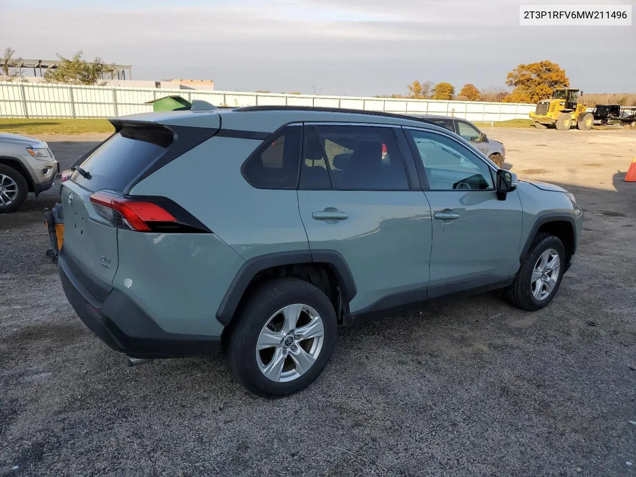 2T3P1RFV6MW211496 2021 Toyota Rav4 Xle