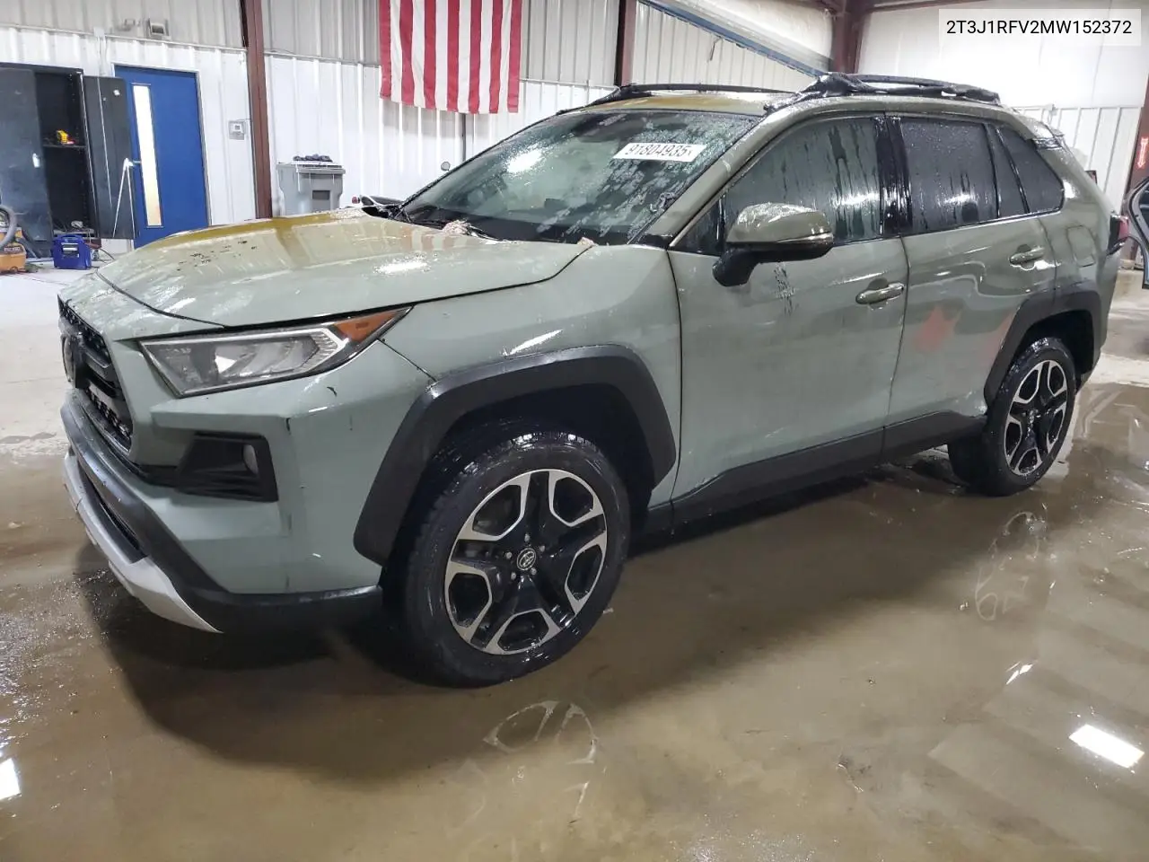 2T3J1RFV2MW152372 2021 Toyota Rav4 Adventure