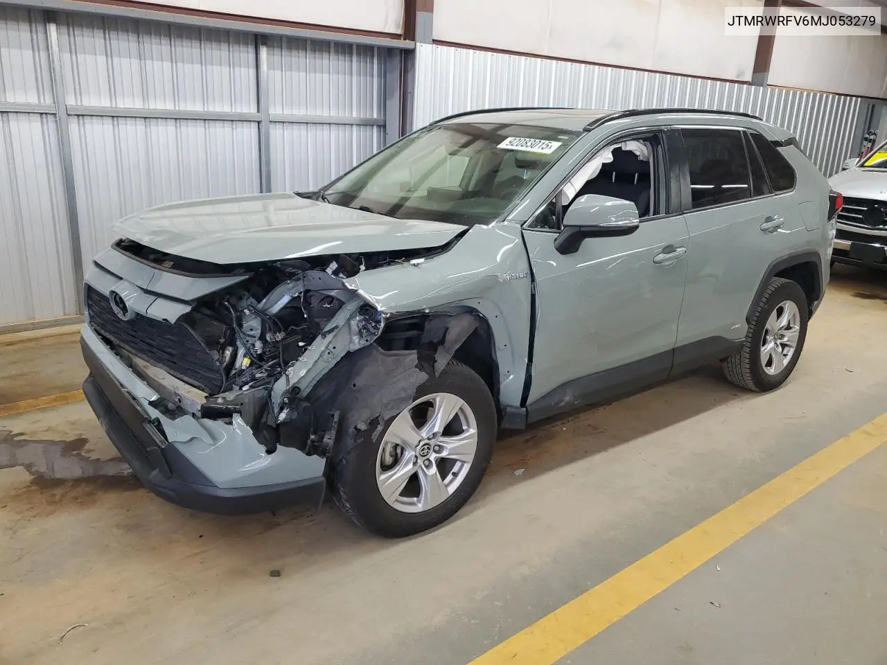JTMRWRFV6MJ053279 2021 Toyota Rav4 Xle