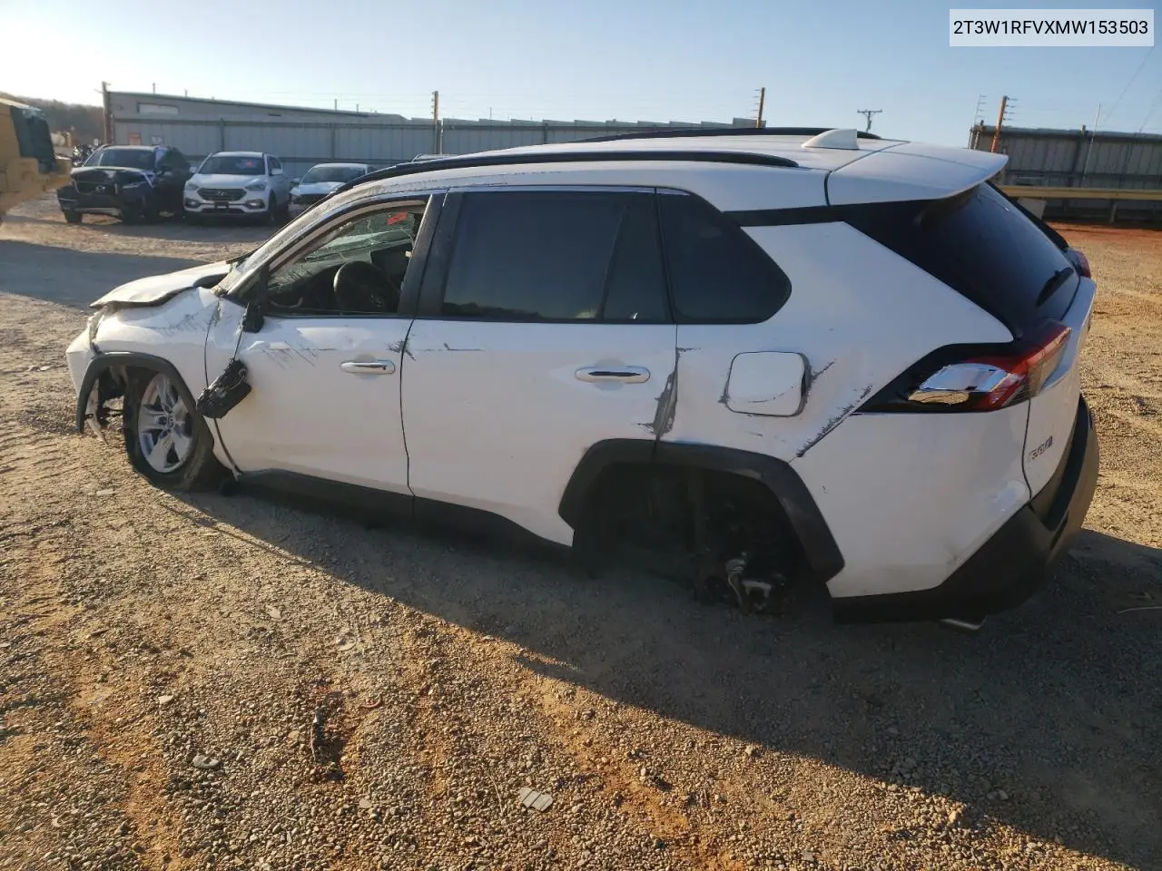 2T3W1RFVXMW153503 2021 Toyota Rav4 Xle