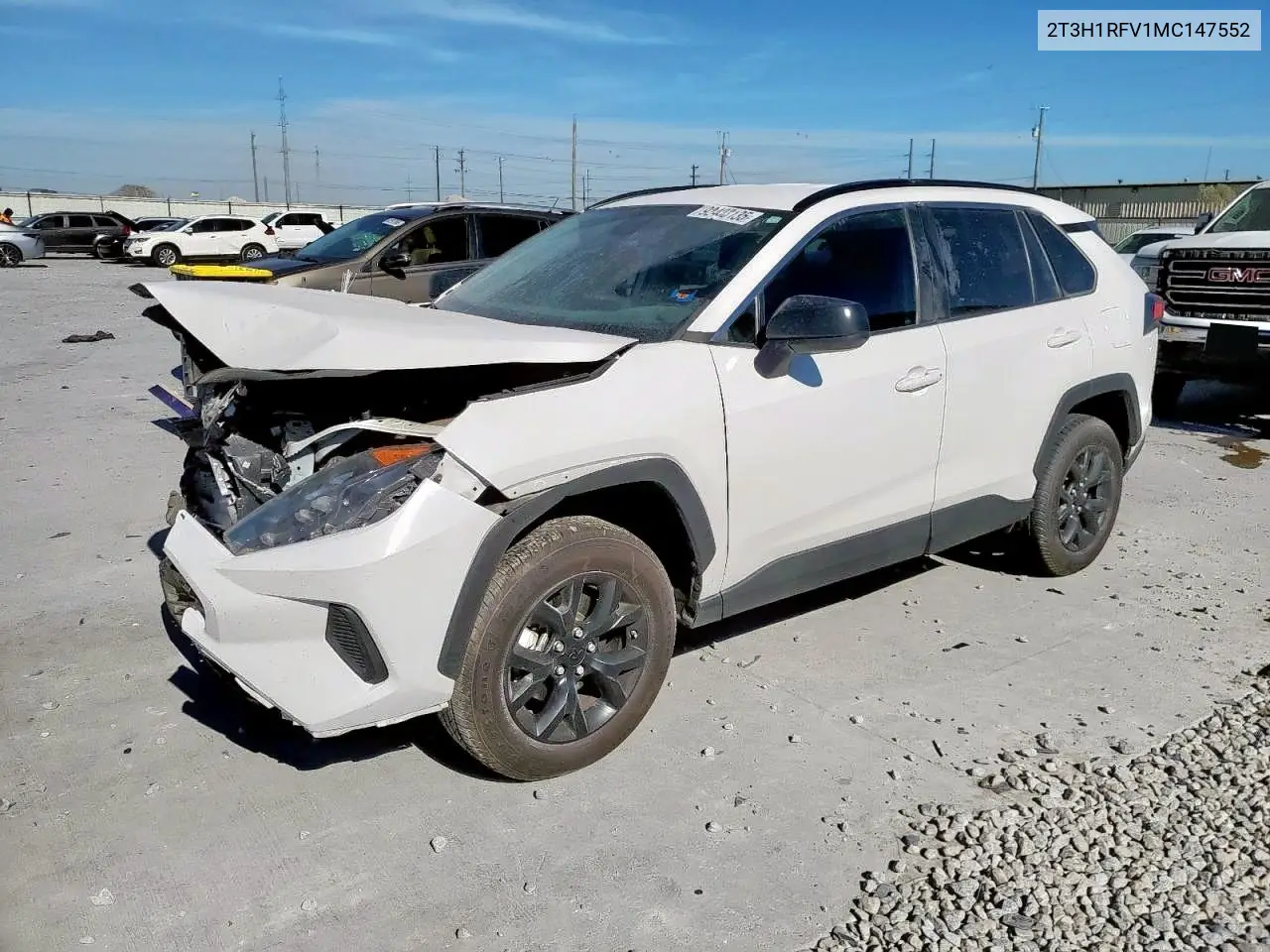 2T3H1RFV1MC147552 2021 Toyota Rav4 Le