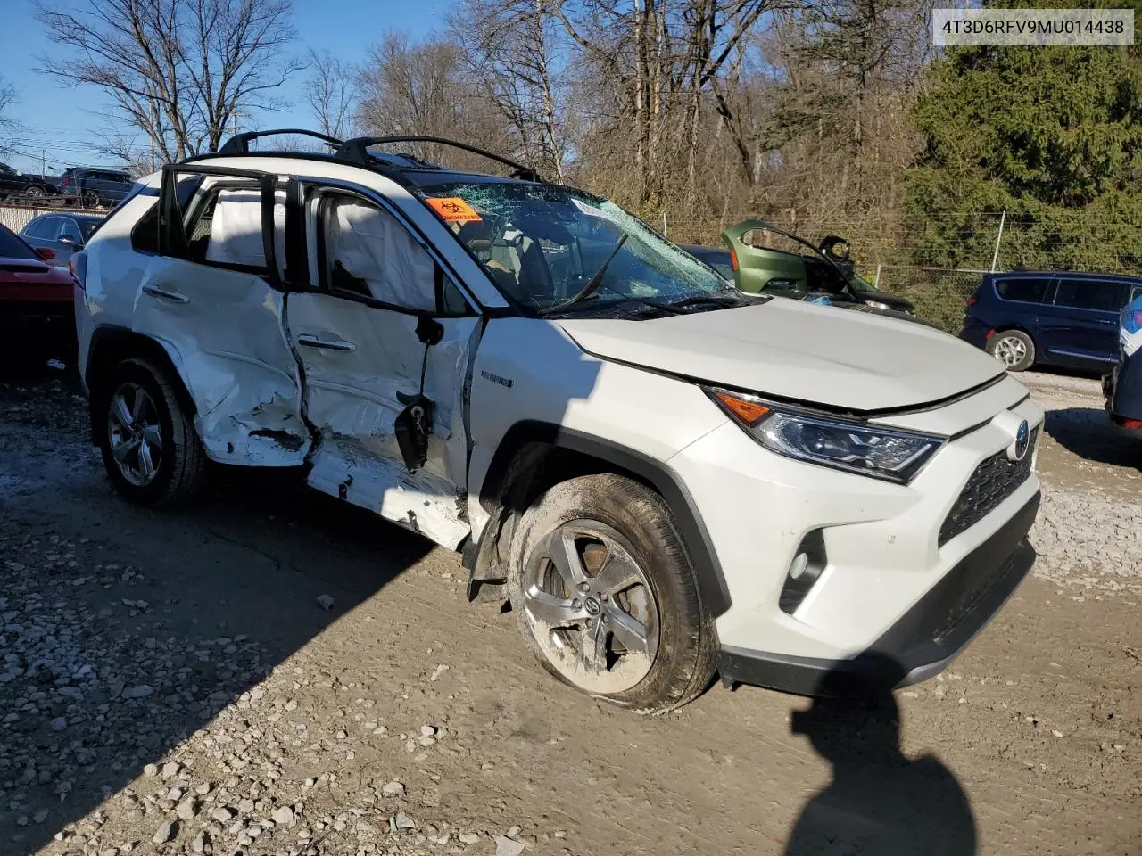 4T3D6RFV9MU014438 2021 Toyota Rav4 Limited