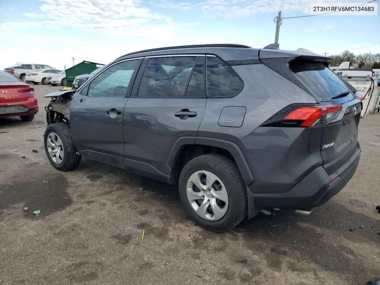 2T3H1RFV6MC134683 2021 Toyota Rav4 Le