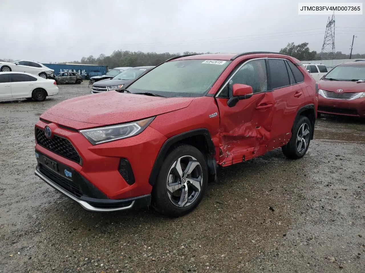 JTMCB3FV4MD007365 2021 Toyota Rav4 Prime Se