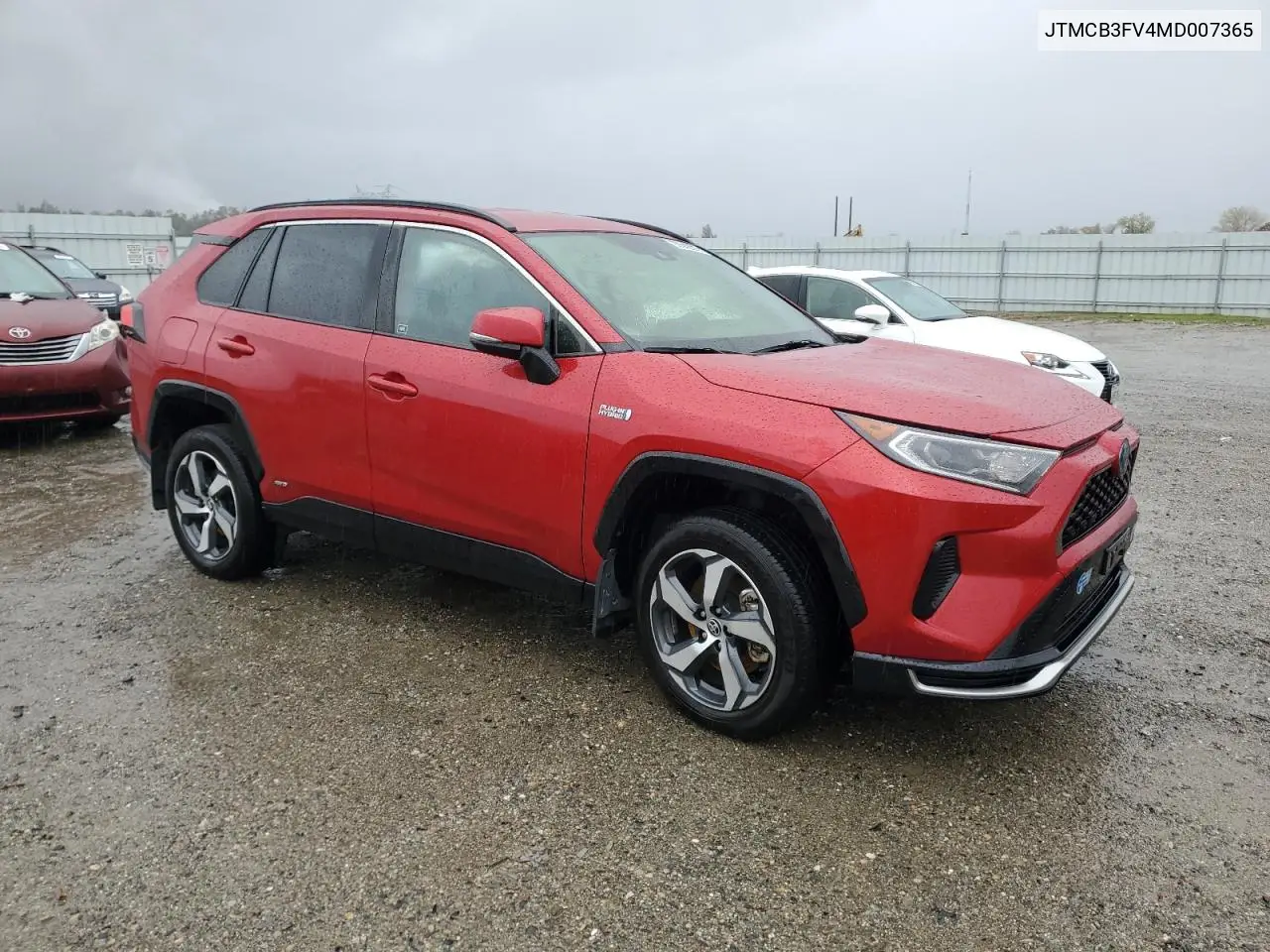 JTMCB3FV4MD007365 2021 Toyota Rav4 Prime Se