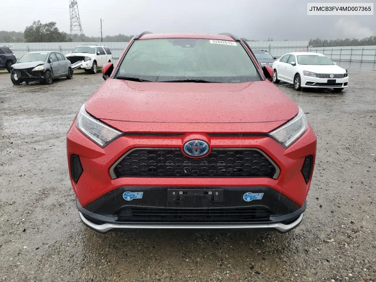 JTMCB3FV4MD007365 2021 Toyota Rav4 Prime Se