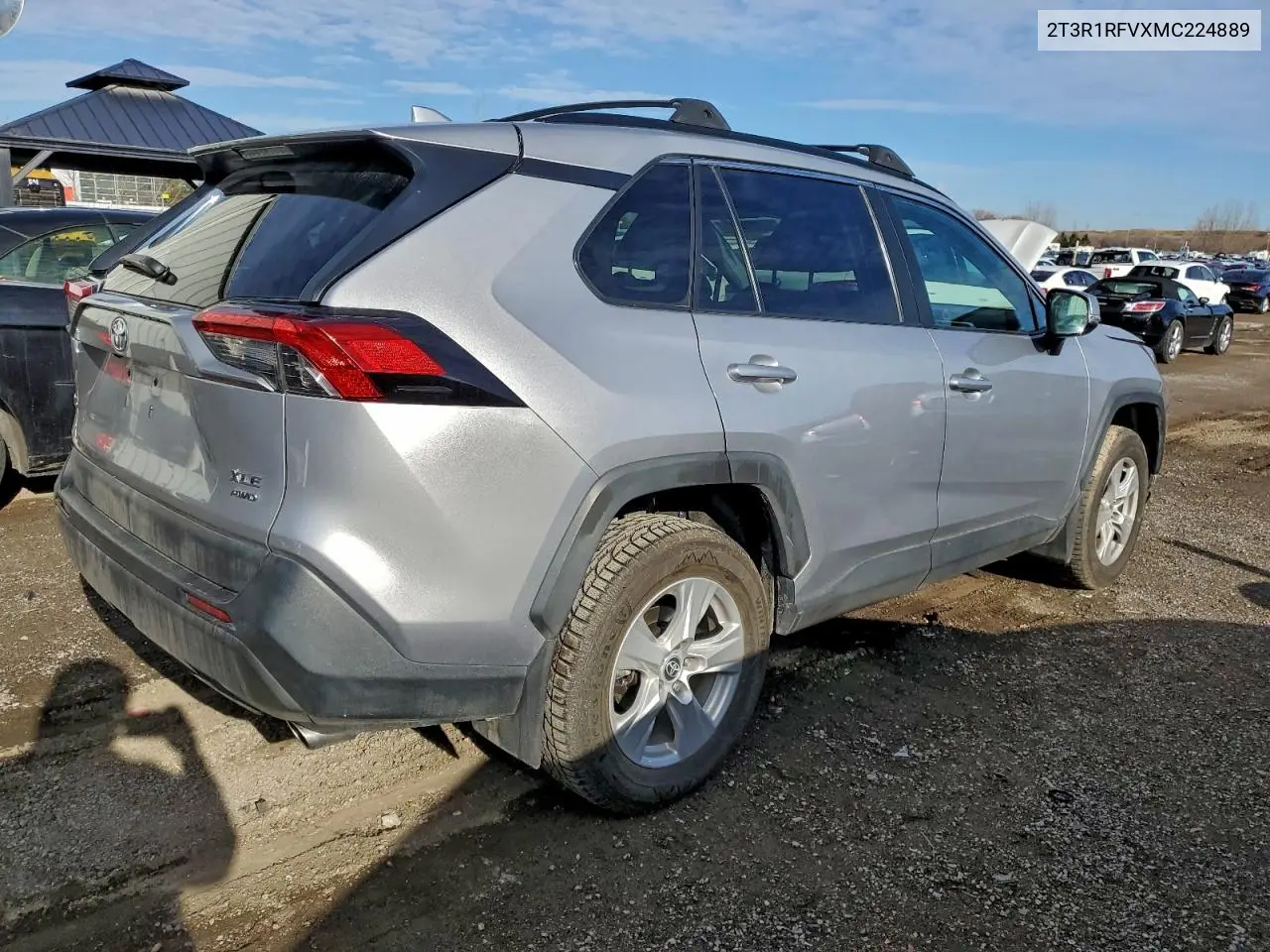 2T3R1RFVXMC224889 2021 Toyota Rav4 Xle