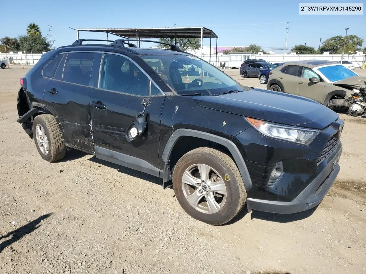 2T3W1RFVXMC145290 2021 Toyota Rav4 Xle