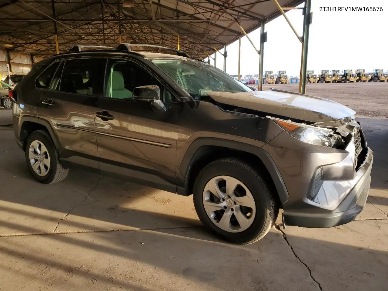 2T3H1RFV1MW165676 2021 Toyota Rav4 Le