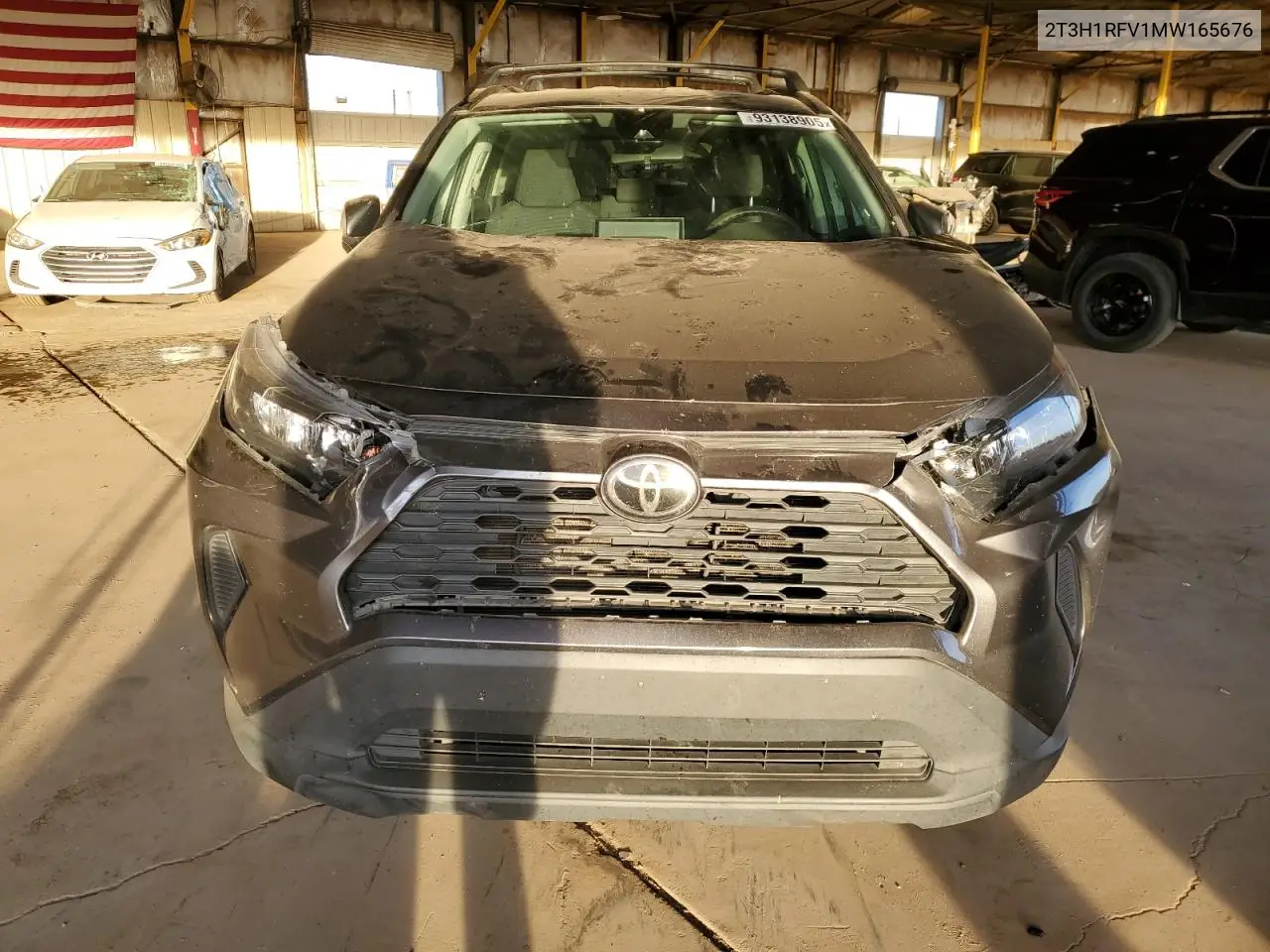 2T3H1RFV1MW165676 2021 Toyota Rav4 Le
