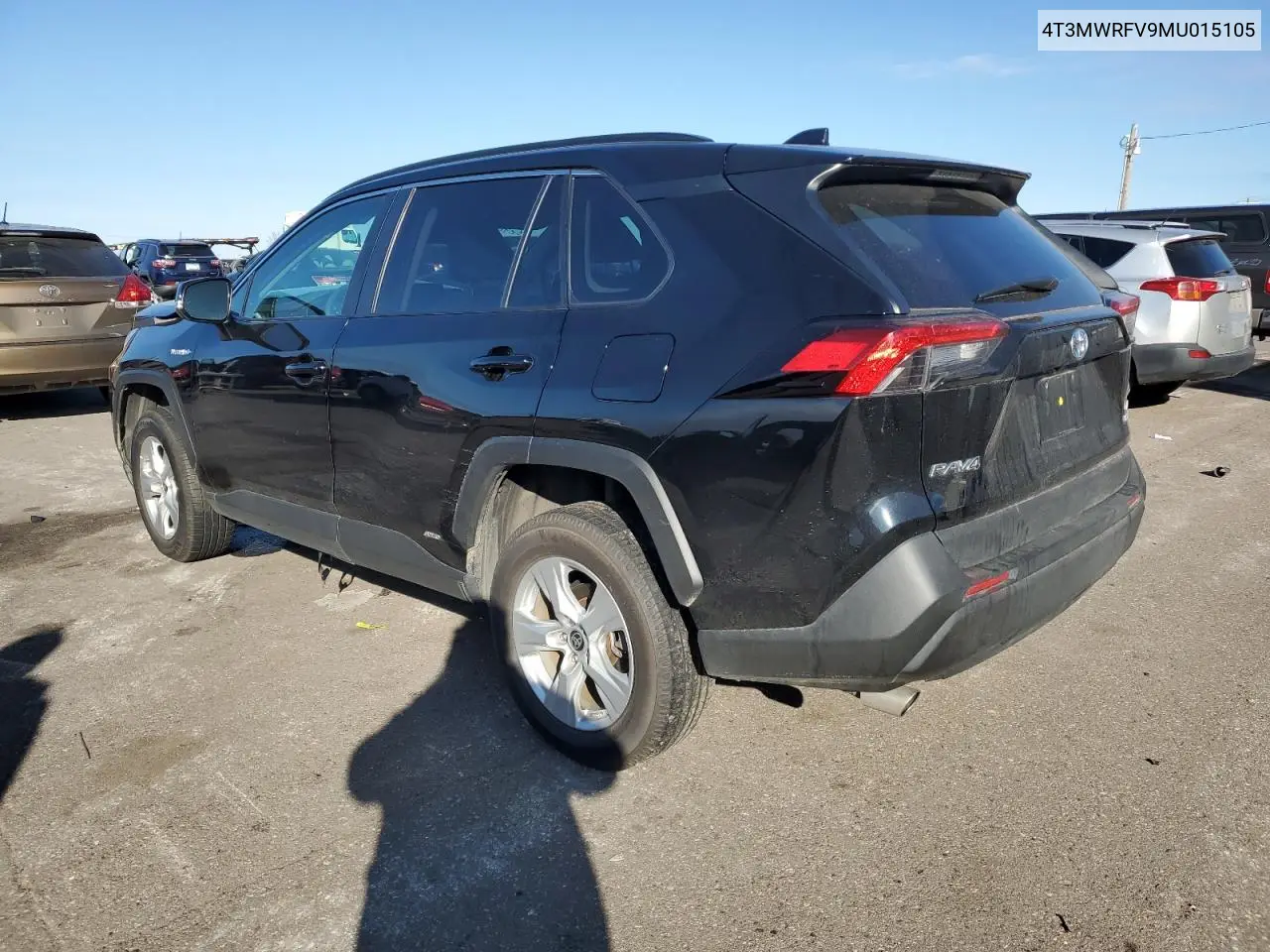 4T3MWRFV9MU015105 2021 Toyota Rav4 Le