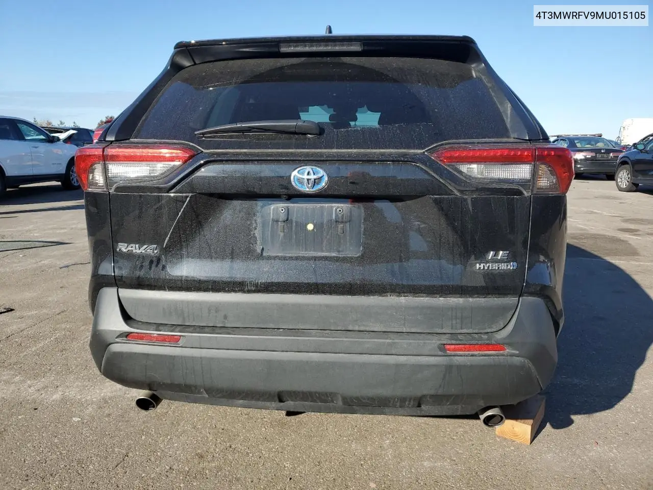 4T3MWRFV9MU015105 2021 Toyota Rav4 Le