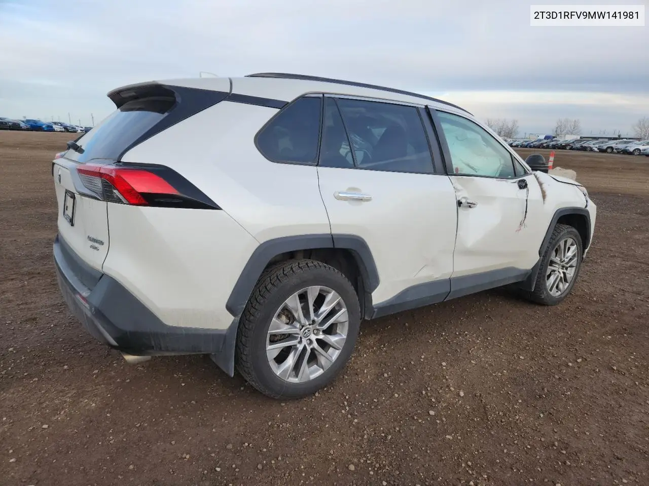 2T3D1RFV9MW141981 2021 Toyota Rav4 Limited