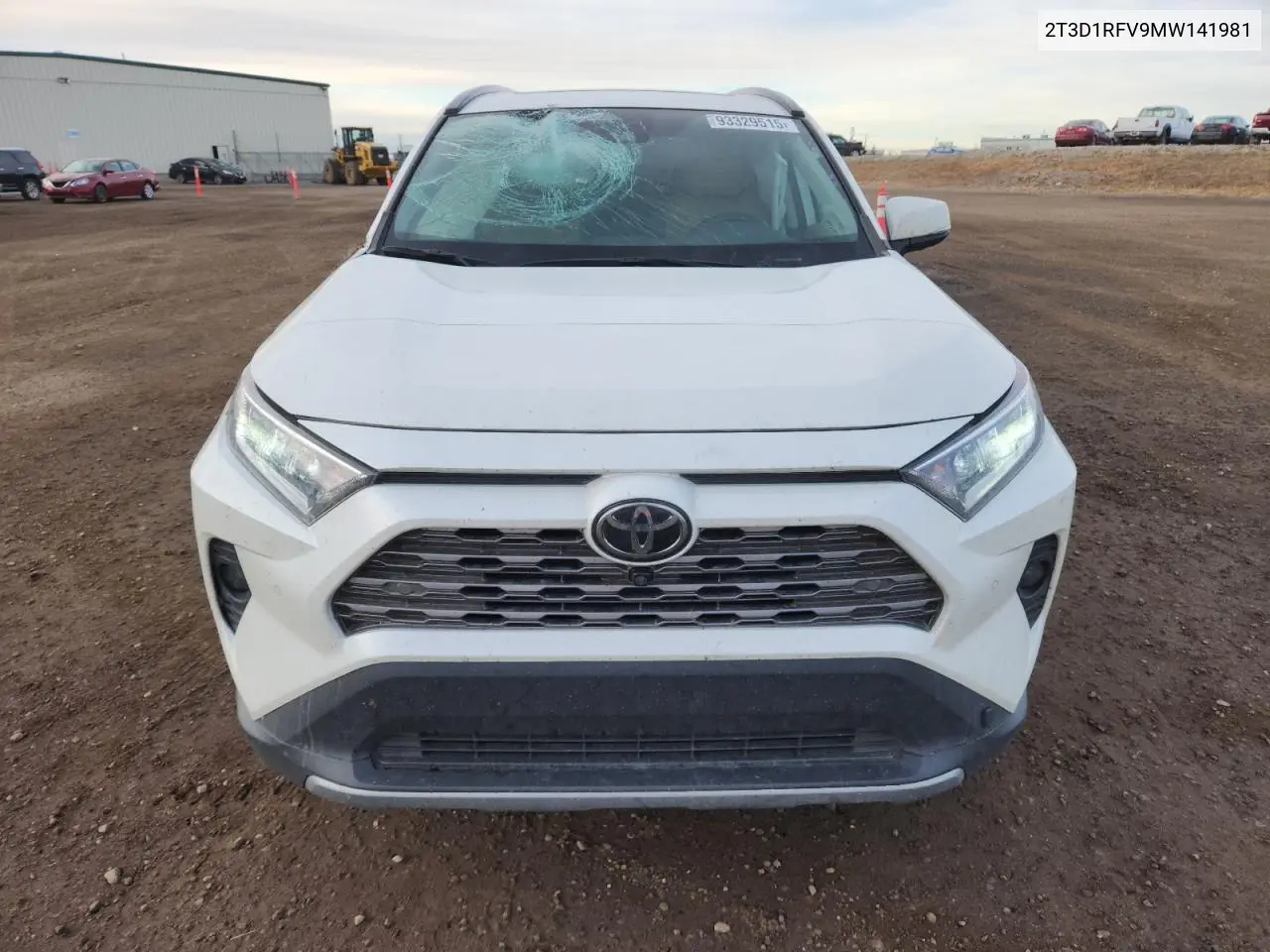 2T3D1RFV9MW141981 2021 Toyota Rav4 Limited
