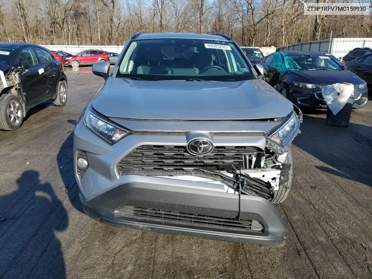 2T3P1RFV7MC159930 2021 Toyota Rav4 Xle