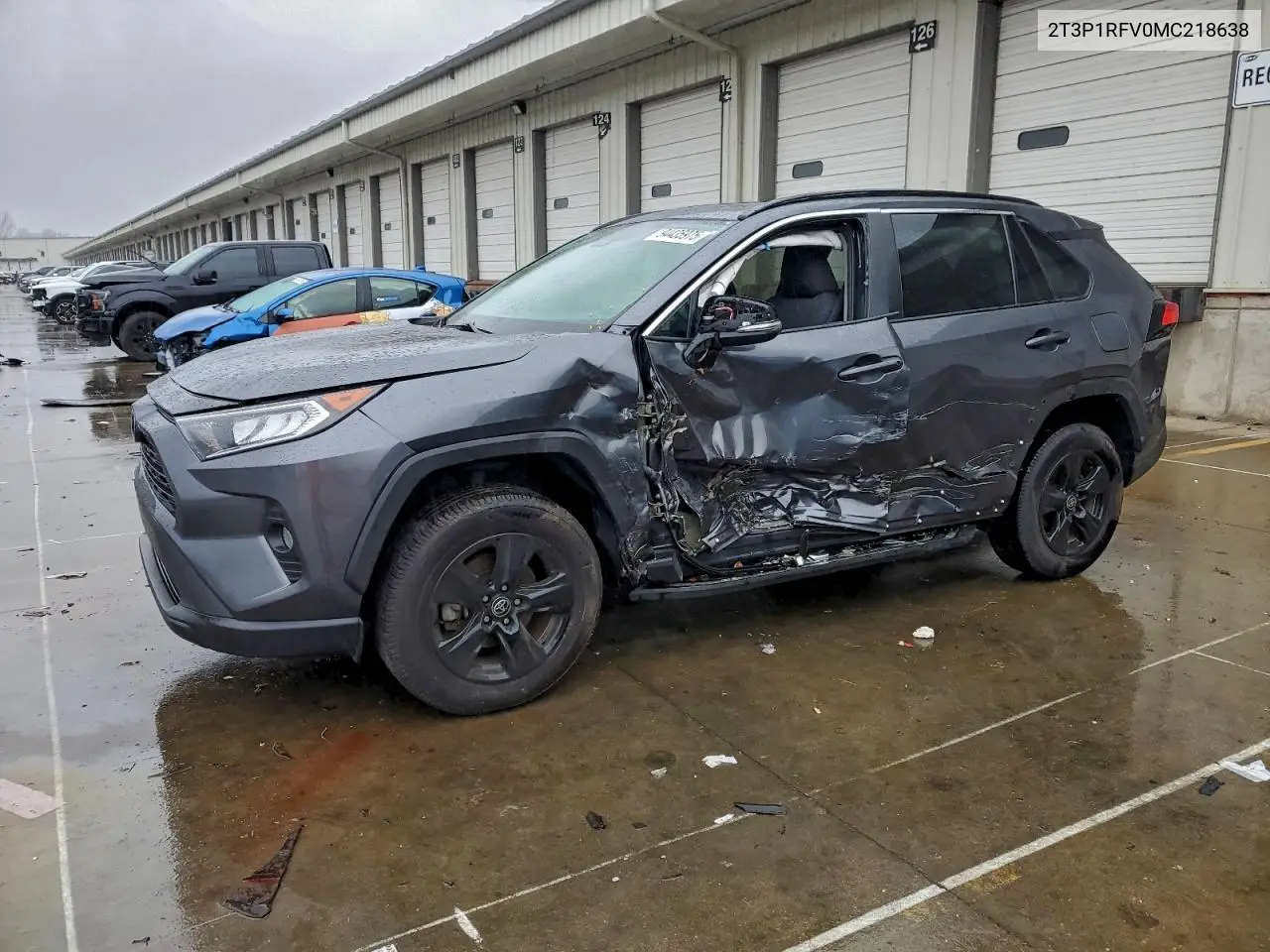 2T3P1RFV0MC218638 2021 Toyota Rav4 Xle