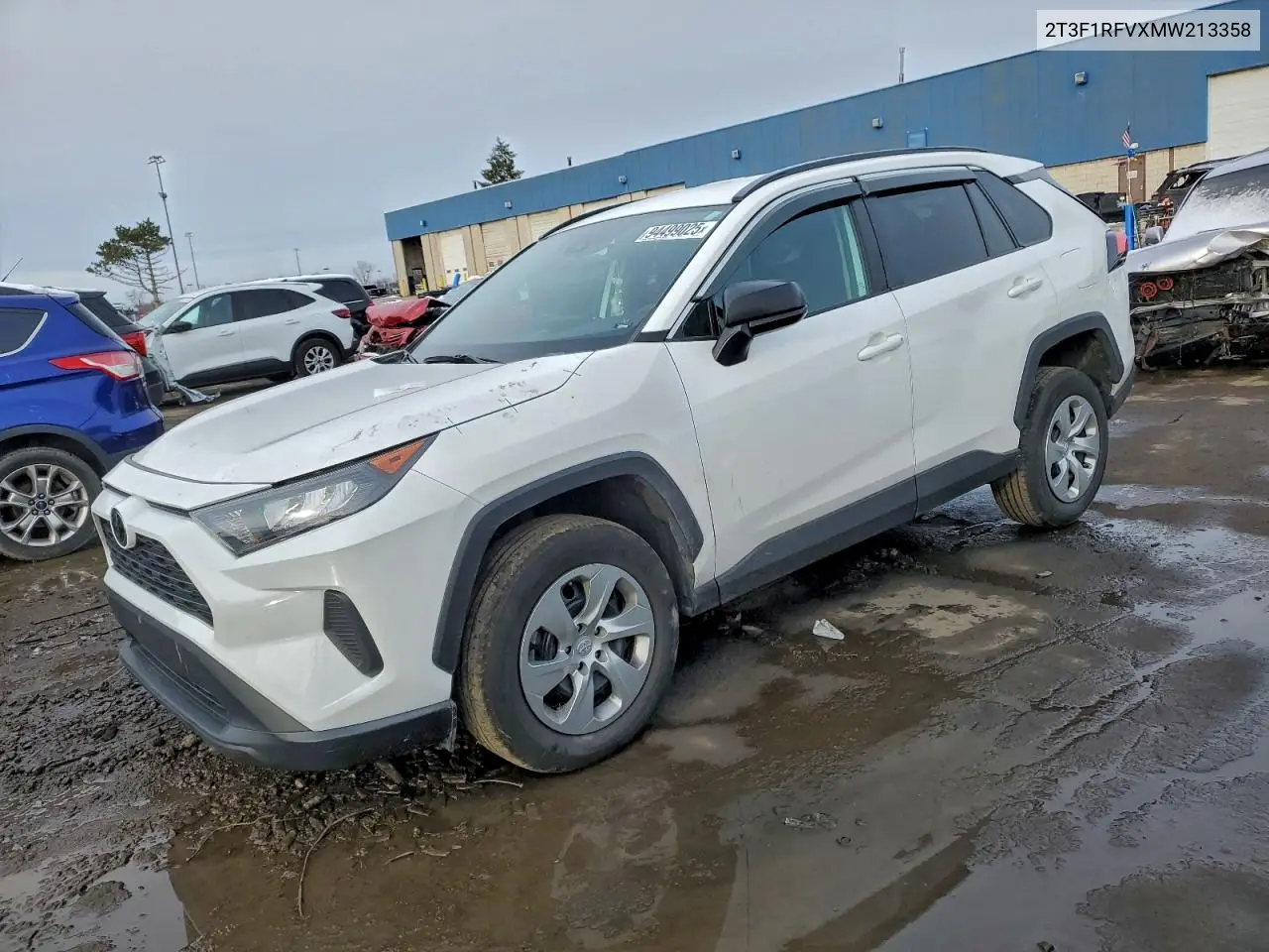 2T3F1RFVXMW213358 2021 Toyota Rav4 Le
