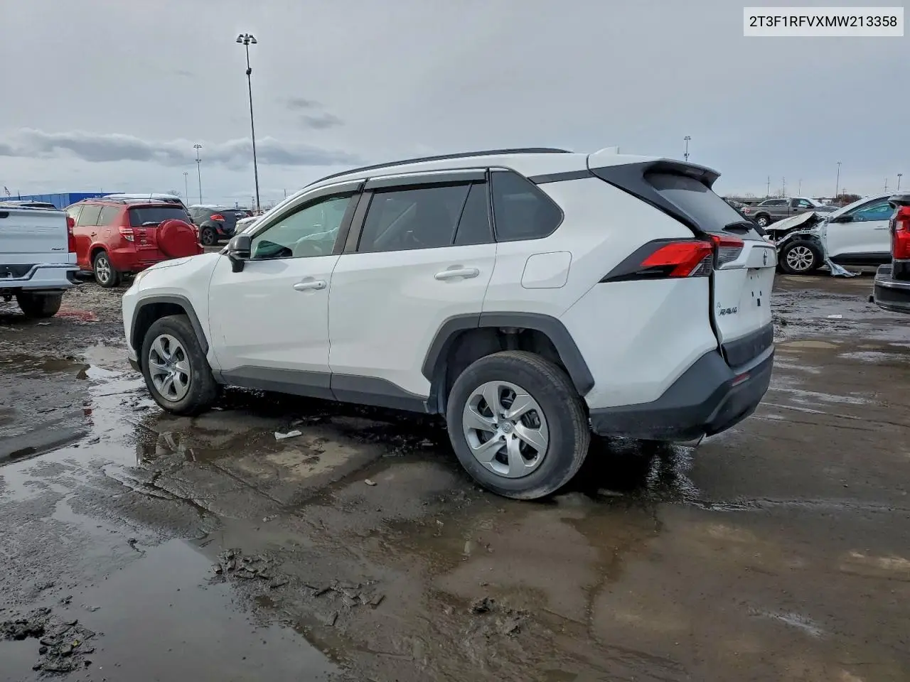 2T3F1RFVXMW213358 2021 Toyota Rav4 Le