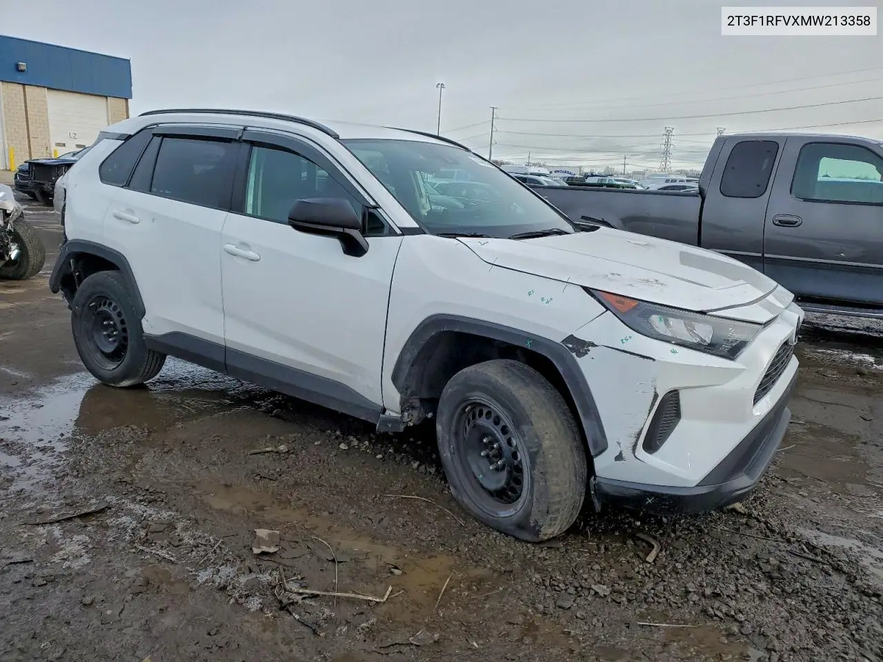 2T3F1RFVXMW213358 2021 Toyota Rav4 Le