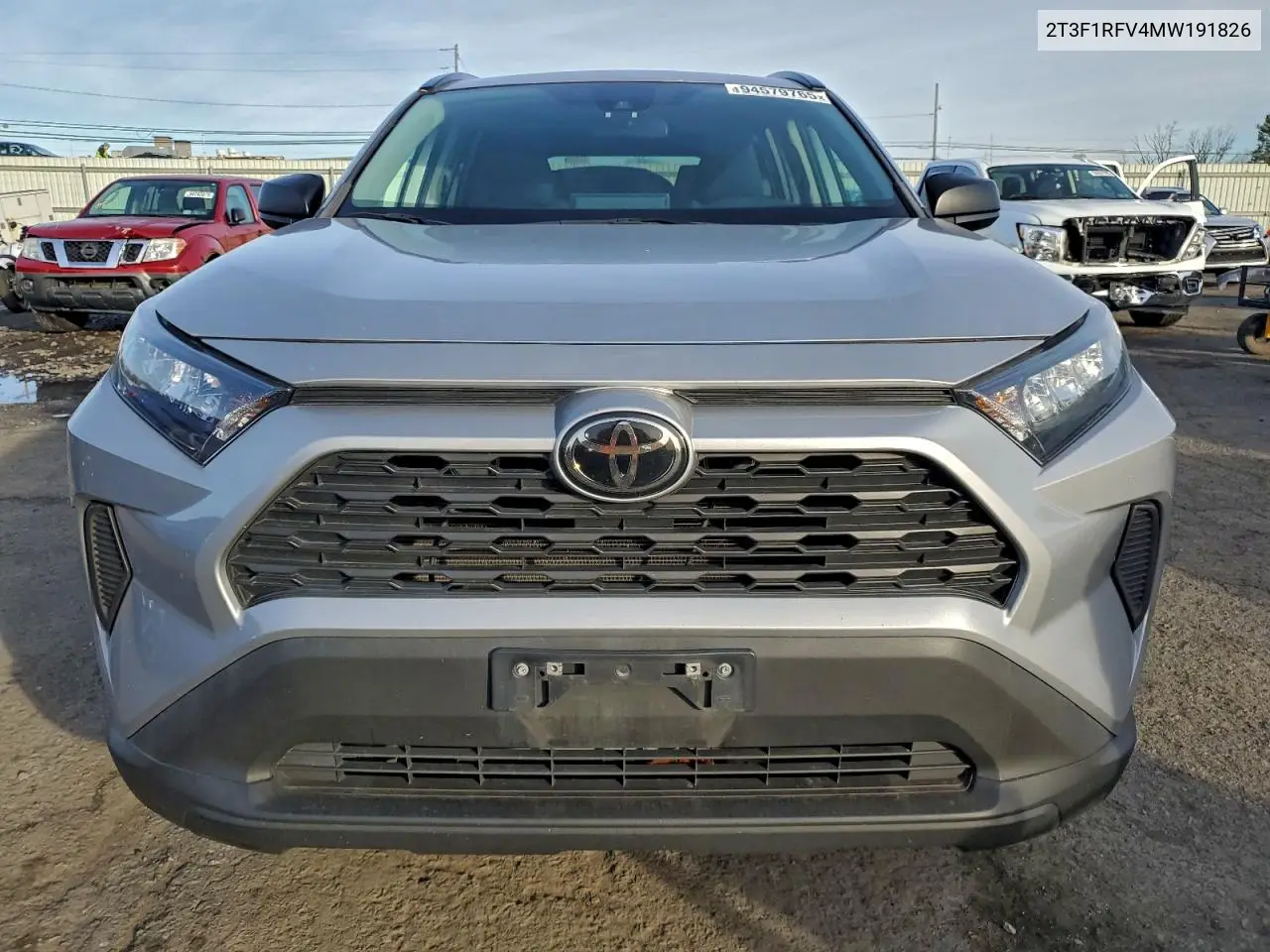 2T3F1RFV4MW191826 2021 Toyota Rav4 Le