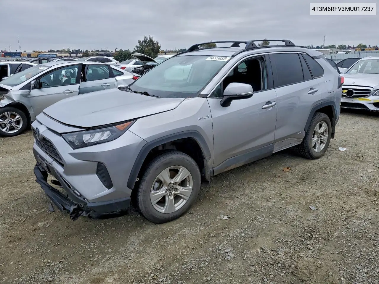 4T3M6RFV3MU017237 2021 Toyota Rav4 Le