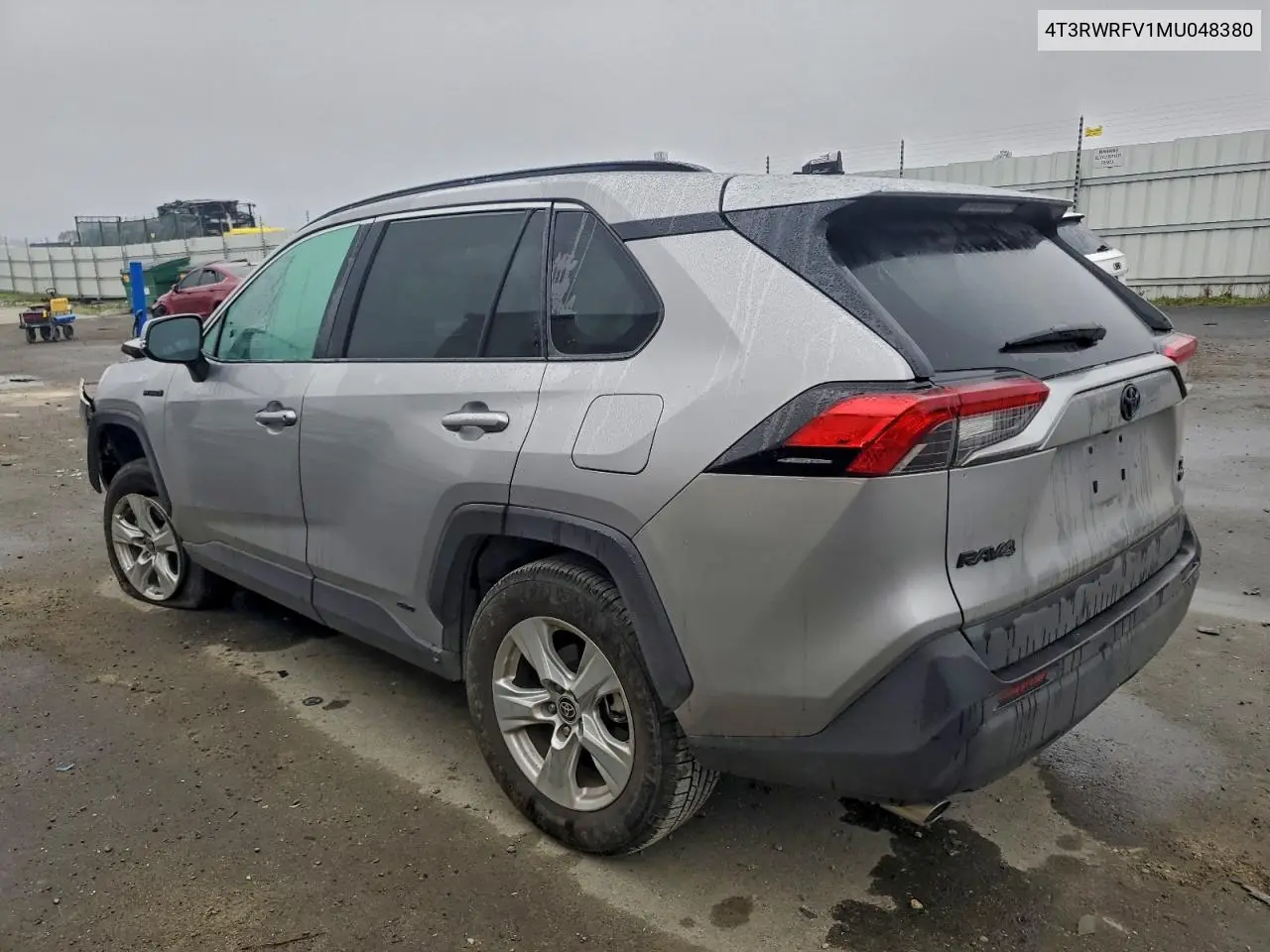 4T3RWRFV1MU048380 2021 Toyota Rav4 Xle