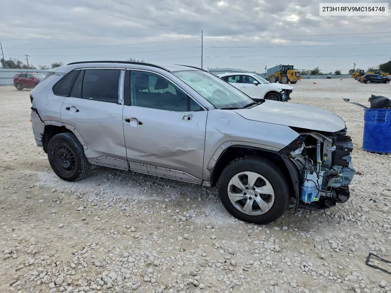2T3H1RFV9MC154748 2021 Toyota Rav4 Le