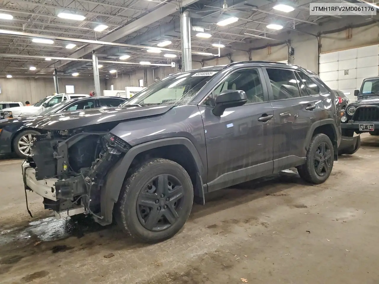 JTMH1RFV2MD061176 2021 Toyota Rav4 Le