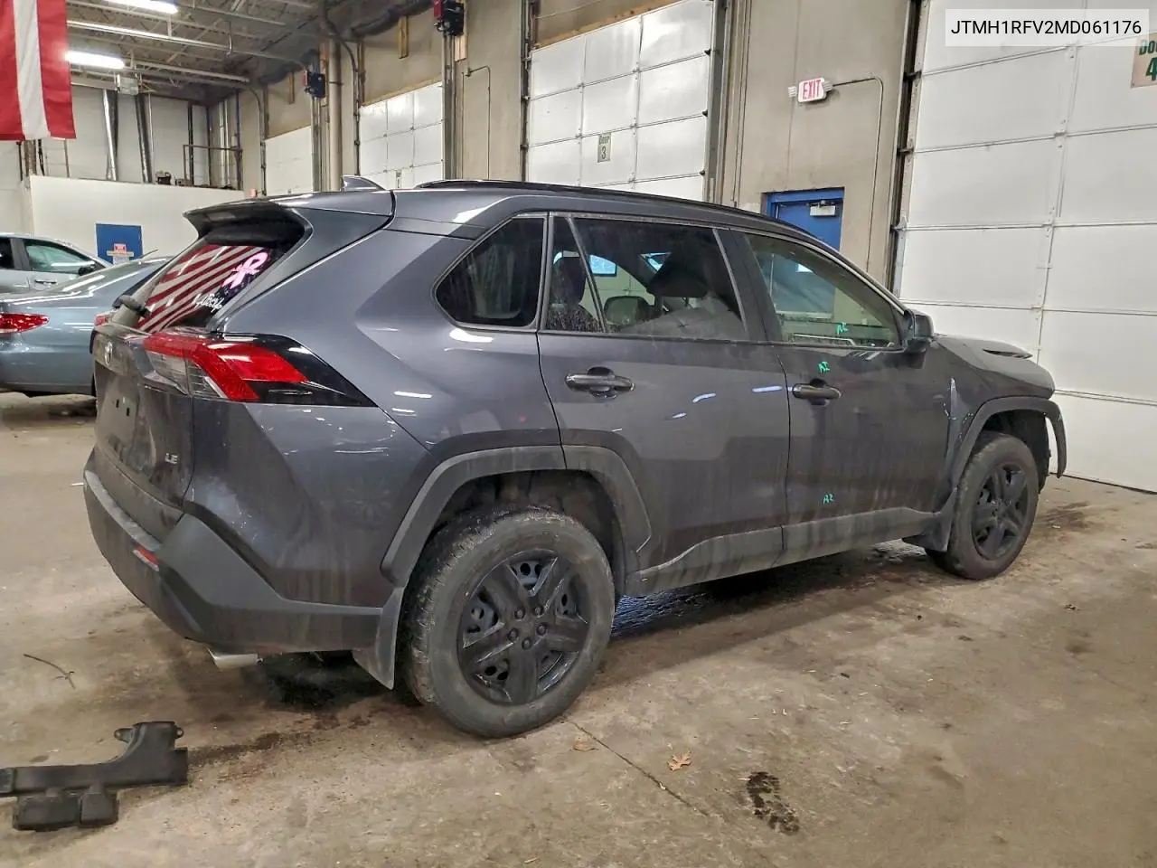 JTMH1RFV2MD061176 2021 Toyota Rav4 Le