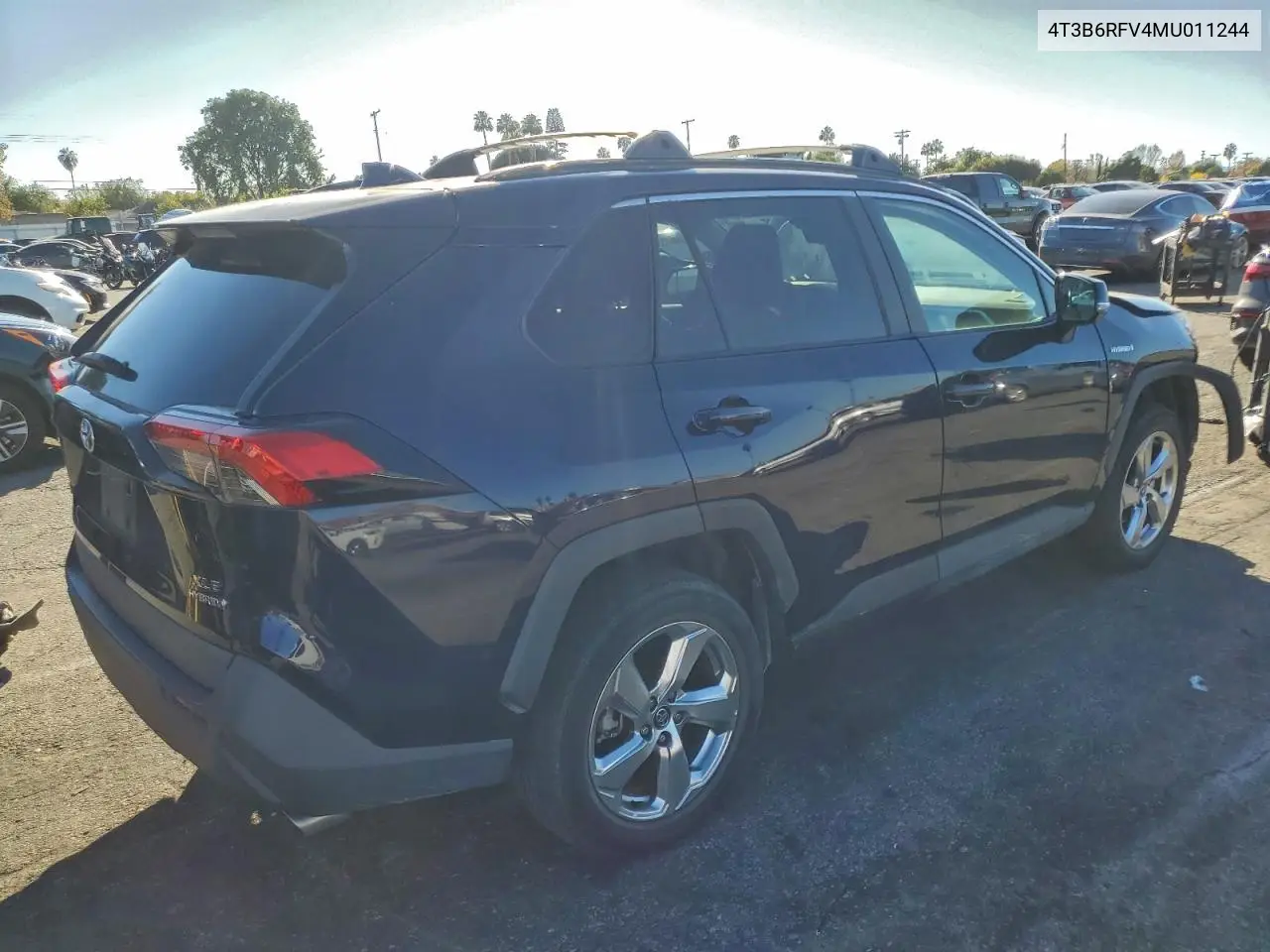 4T3B6RFV4MU011244 2021 Toyota Rav4 Xle Premium