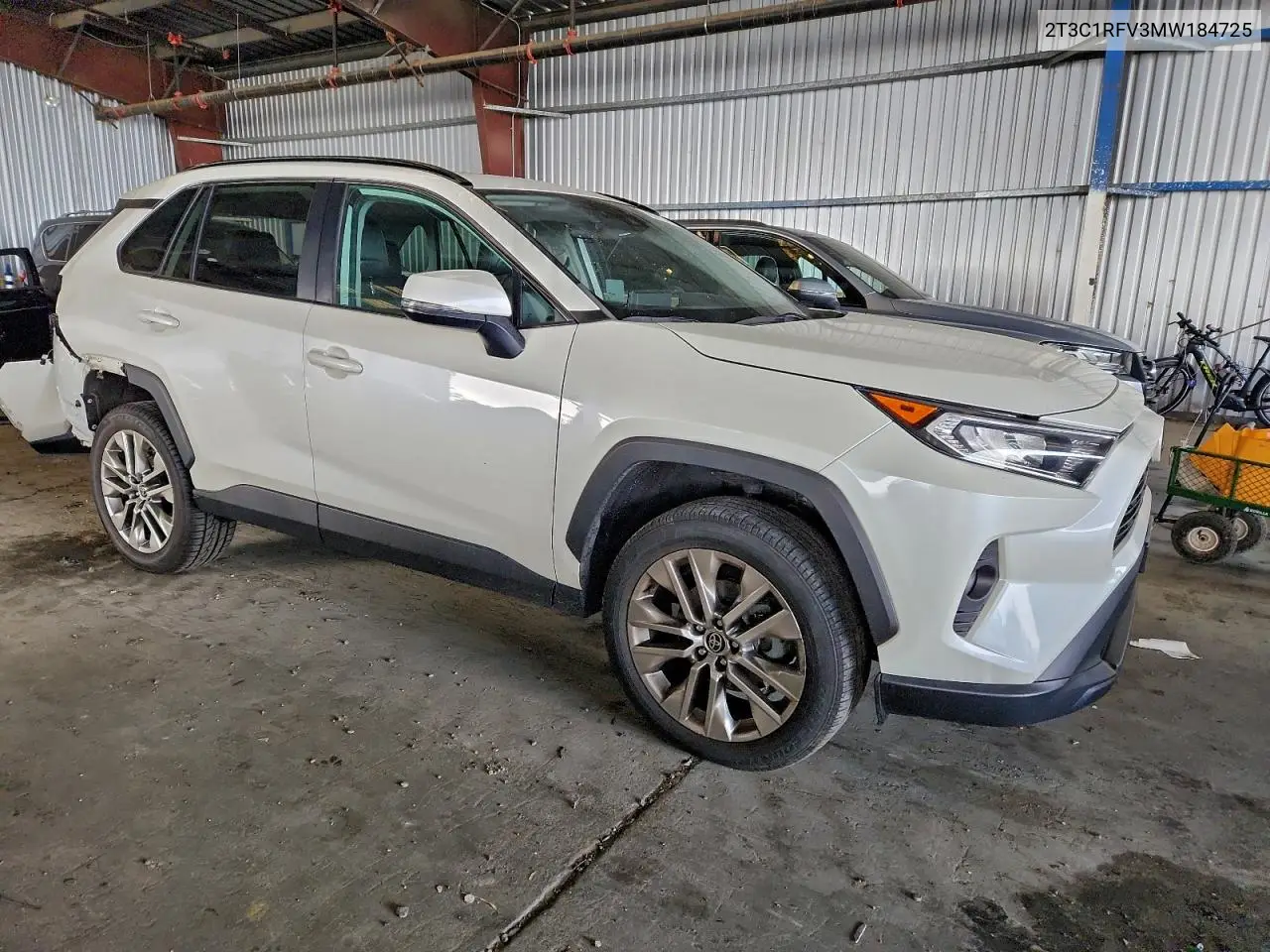 2T3C1RFV3MW184725 2021 Toyota Rav4 Xle Premium