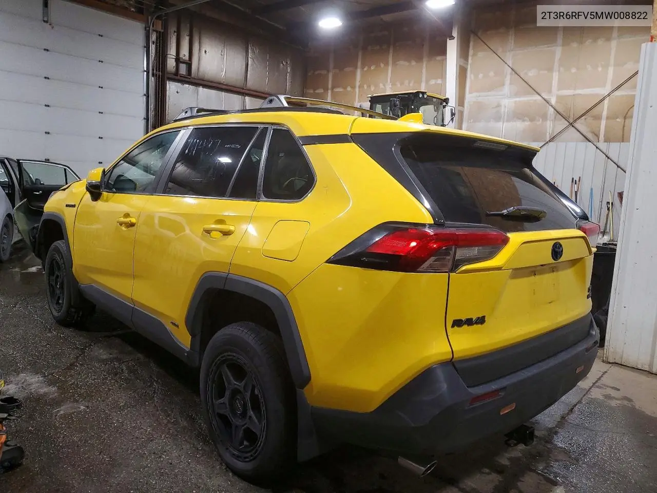 2T3R6RFV5MW008822 2021 Toyota Rav4 Xle