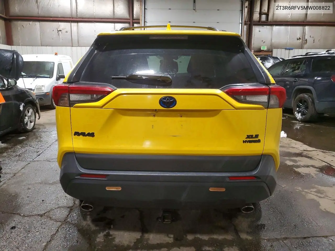 2T3R6RFV5MW008822 2021 Toyota Rav4 Xle
