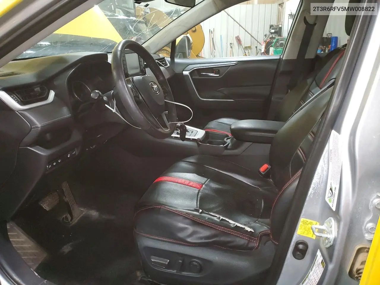 2T3R6RFV5MW008822 2021 Toyota Rav4 Xle
